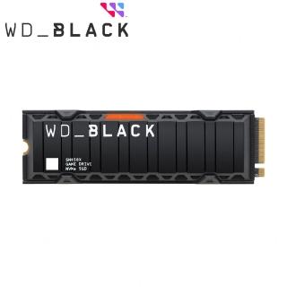 【Western Digital】黑標 SN850X 2TB-散熱片 NVMe PCIe SSD(讀：7300MB/s 寫：6600MB/s)