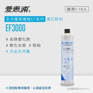 【EVERPURE 愛惠浦】EF3000碳纖活性碳濾芯(DIY更換)