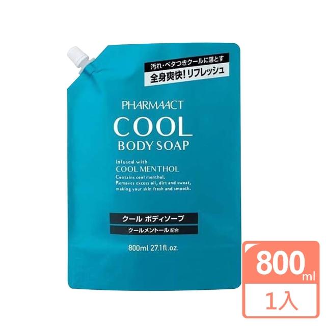 【KUM 熊野】日本清涼沐浴精補充包800ml