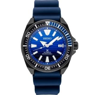 【SEIKO 精工】PROSPEX 機械深海潛水機械錶 SK038 -藍43.8mm(SRPD09J1/4R35-01X0A)