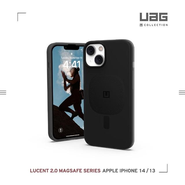 【UAG】（U）iPhone 13/14 MagSafe 耐衝擊保護殼-黑(UAG)