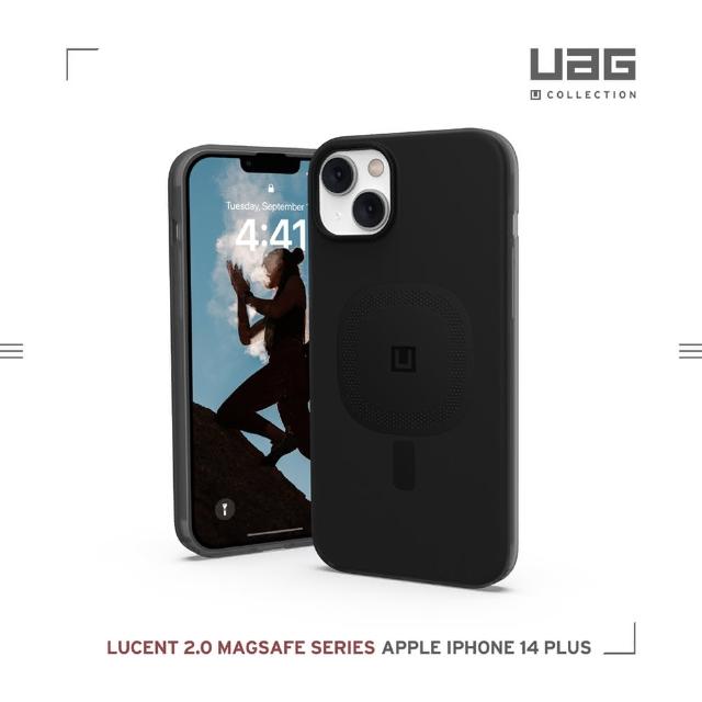 【UAG】（U）iPhone 14 Plus MagSafe 耐衝擊保護殼-黑(UAG)