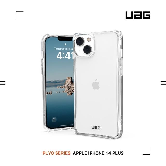【UAG】iPhone 14 Plus 耐衝擊保護殼-極透明(UAG)