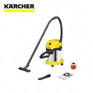 【KARCHER 凱馳】乾濕吸塵吹風機 Karcher WD3S *德國凱馳台灣公司貨*(Karcher WD3S)
