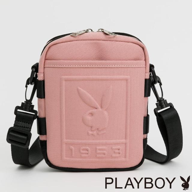 【PLAYBOY】斜背包 1953系列(粉色)