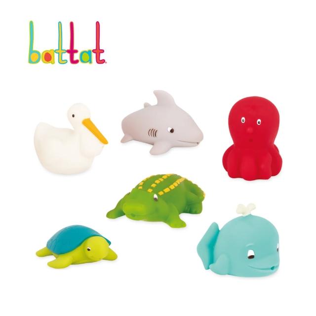 【battat】洗澡玩具-海洋(霓虹)