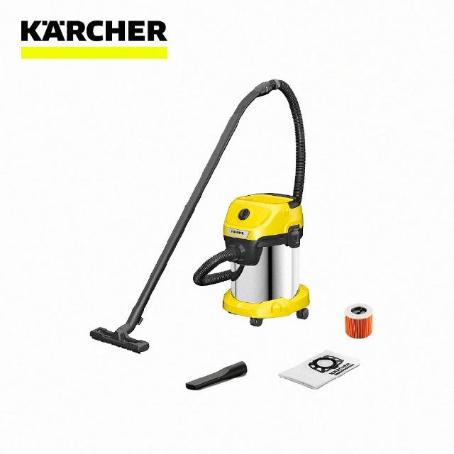 【KARCHER 凱馳】乾濕吸塵吹風機 Karcher WD4S *德國凱馳台灣公司貨*(Karcher WD4S)