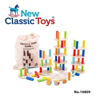 【New Classic Toys】木製經典平衡塔積木遊戲(10809)