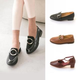 【amai】經典百搭樂福鞋、瑪莉珍鞋(A、B、C、D款)