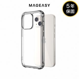 【MAGEASY】iPhone 14/13 6.1吋 ALOS 超軍規防摔透明殼(無磁圈款)