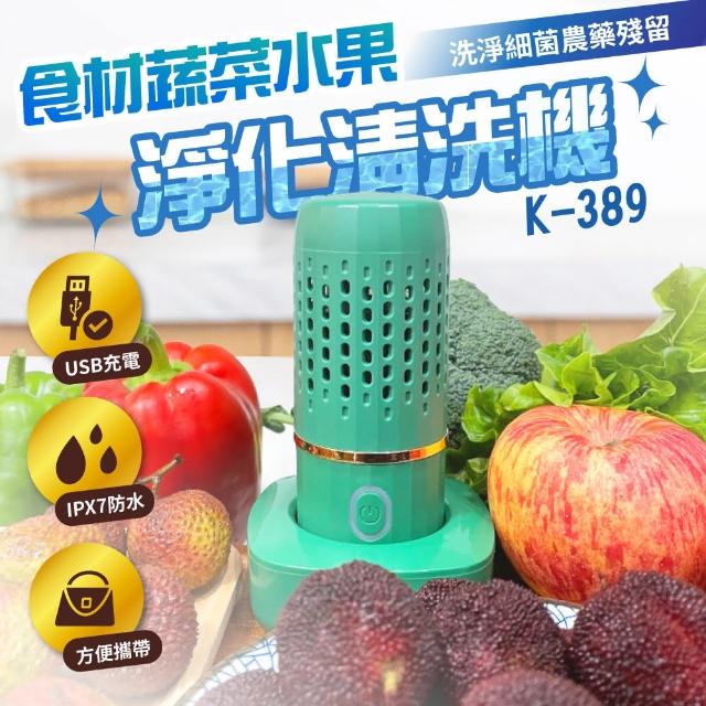 【PANATEC 沛莉緹】食材蔬菜水果淨化清洗機(K-389)