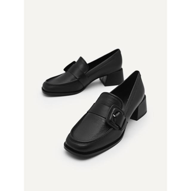 【PEDRO】Valenki高跟樂福鞋-黑色(小CK高端品牌)