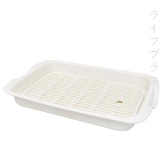 【UdiLife】美廚/淺型瀝水盤-2入組(瀝水盤)