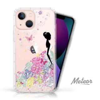 【Meteor】iPhone 14 Pro 6.1吋 奧地利彩鑽空壓防摔手機殼(花嫁)