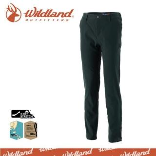 【Wildland 荒野】男 RE彈性合身保暖長褲《灰綠》0A32392-05/保暖機能褲/工作褲(悠遊山水)