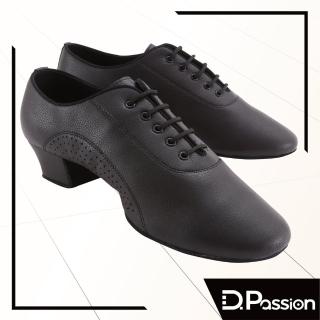 【D.Passion】206H 黑牛 1.5吋 男 拉丁舞鞋(國標舞鞋/標準舞鞋/社交舞鞋)