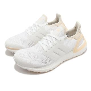 【adidas 愛迪達】慢跑鞋 Ultraboost 19.5 DNA 女鞋 白 橘 透氣 緩震 運動鞋 愛迪達(GZ6469)