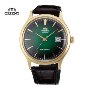 【ORIENT 東方錶】ORIENT 東方錶 DATEⅡ機械錶 FAC08002F 綠色 - 42mm(FAC08002F)