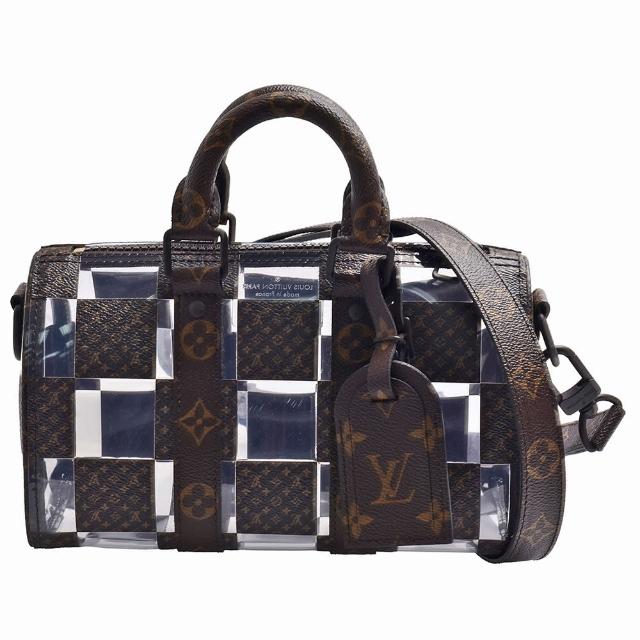 Louis Vuitton M Keepall Bandoulire Monogram Chess