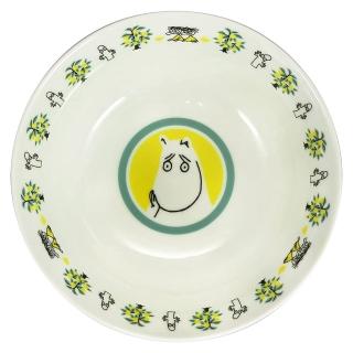【日本山加yamaka】moomin 嚕嚕米 典雅精緻系列 陶瓷餐碗 18cm 嚕嚕米(餐具雜貨)