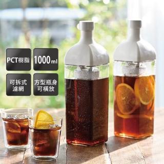 【HARIO】角瓶冷泡咖啡壺 1000ml／KAC-110-PGR