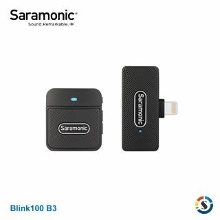 【Saramonic 楓笛】Blink100 B3 TX+RXDI 一對一無線麥克風套裝(勝興公司貨)