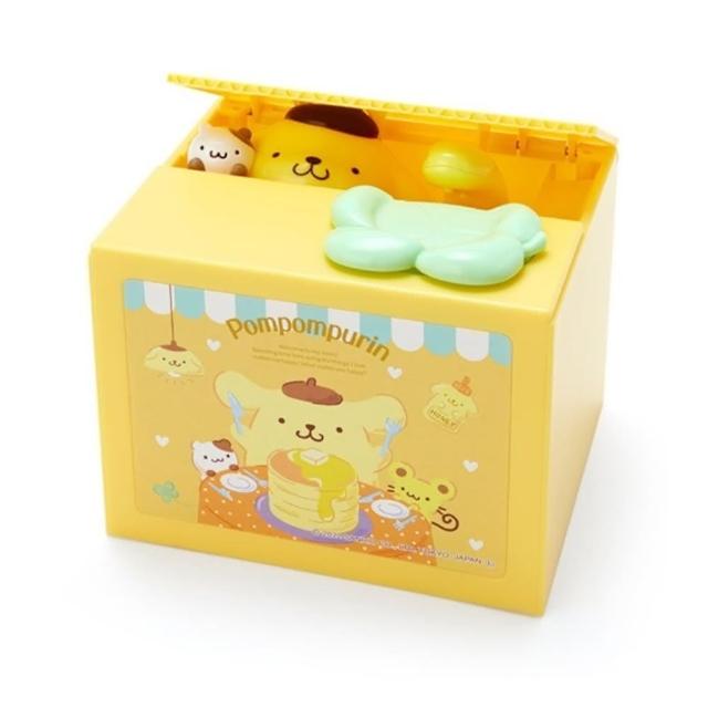 小禮堂 布丁狗 偷錢箱存錢筒 - 黃鬆餅款 平輸品