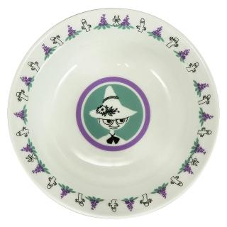 【日本山加yamaka】moomin 嚕嚕米 典雅精緻系列 陶瓷餐碗 18cm 阿金(餐具雜貨)