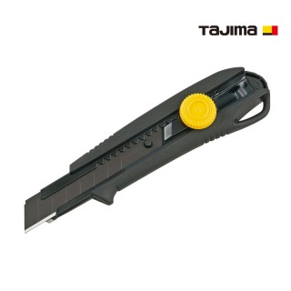 【Tajima 田島】螺旋固定式 專業包膠起子美工刀(DC-L561BBL)