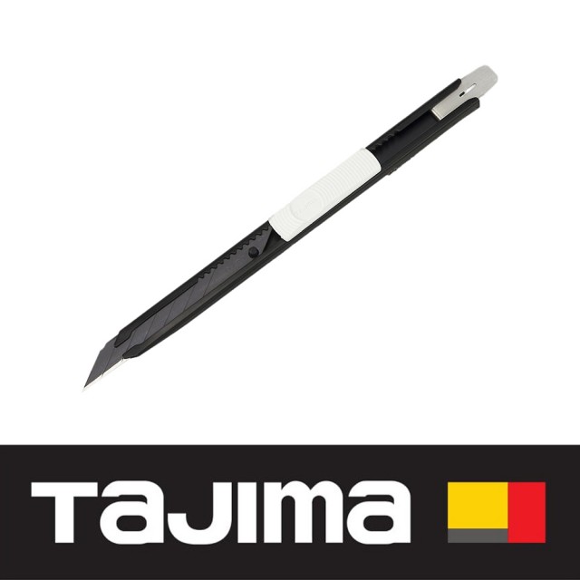 【Tajima 田島】DORAFIN 專業30度角美工刀(DC-E395BK)
