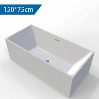 【HOMAX】獨立浴缸-Square系列 150公分 EBI-926S-150(不含安裝)