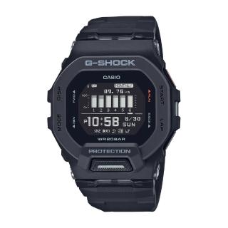 【CASIO 卡西歐】G-SHOCK 纖薄運動系藍芽計時手錶 GBD-200-1
