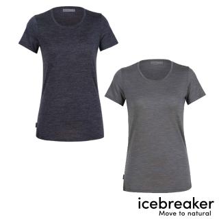 【Icebreaker】女 Cool-Lite☆ 網眼圓領短袖上衣-AD145(羊毛衣/底層衣/機能上衣)