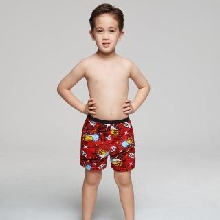【Mr. DADADO】拳力反擊 110-130男童內褲 品牌推薦-舒適寬鬆-GCQ236RS(紅)