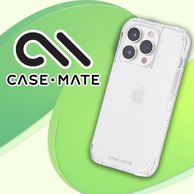 【CASE-MATE】iPhone 14 Pro 6.1吋 Tough Clear Plus 環保抗菌超強悍防摔保護殼 - 透明