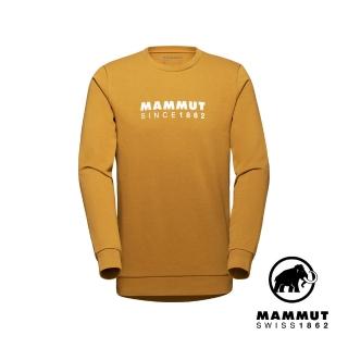 【Mammut 長毛象】Mammut Core ML Crew Neck Logo 機能LOGO長袖T恤 獵豹褐 男款 #1014-04040(網路獨賣)