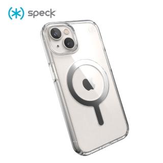 【Speck】iPhone 14 6.1吋 Presidio Perfect-Clear MagSafe磁吸透明防摔保護殼(iPhone 14 保護殼)