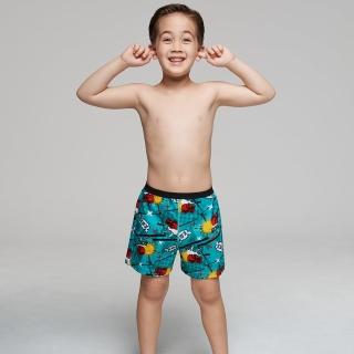 【Mr. DADADO】拳力反擊 140-160男童內褲 品牌推薦-舒適寬鬆-GCQ236HN(湖水綠)