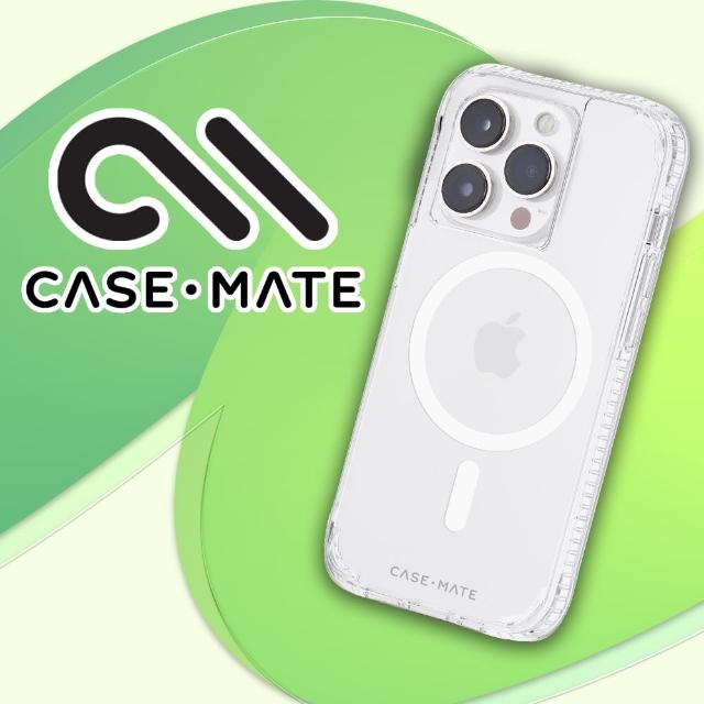 【CASE-MATE】iPhone 14 Pro 6.1吋 Tough Clear Plus 環保抗菌超強悍防摔保護殼MagSafe版 - 透明