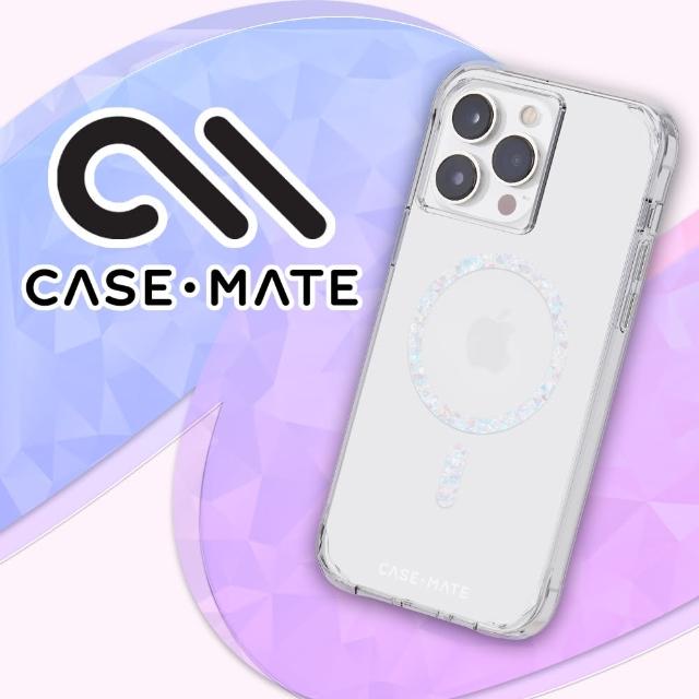 【CASE-MATE】iPhone 14 Pro 6.1吋 Twinkle Diamond Clear 閃耀星環環保抗菌防摔保護殼MagSafe版 - 透明