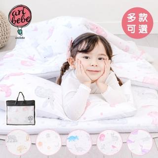 【ARIBEBE】韓國 防輕柔兒童睡袋三件組 甜夢系列(多款可選)