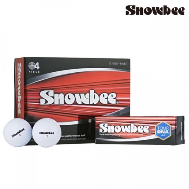 【Snowbee 司諾比】Tour DNA-A4 4層複合性能球(高爾夫球 高球 最完美的的雙心雙殼設計)