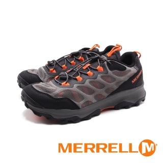 【MERRELL】男 SPEED STRIKE AEROSPORT水陸兩棲輕量登山鞋 男鞋(灰橘)