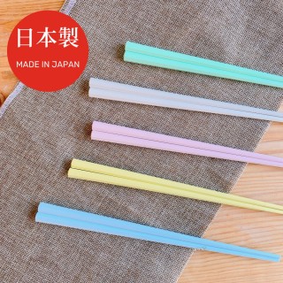 【Ciao Li 僑俐】日本製馬卡龍色六角合金筷 耐高溫 五雙入(洗碗機 烘碗機適用)
