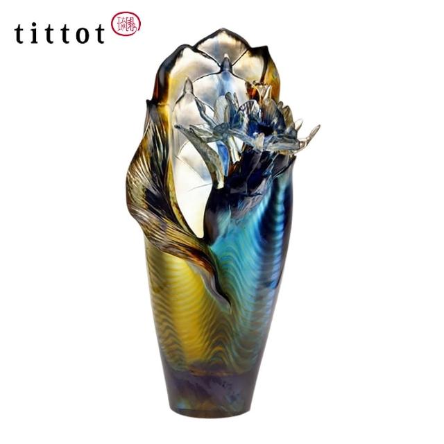【tittot 琉園】真情洋溢(琉璃/玻璃/水晶/藝術品/擺飾/花瓶/禮贈)
