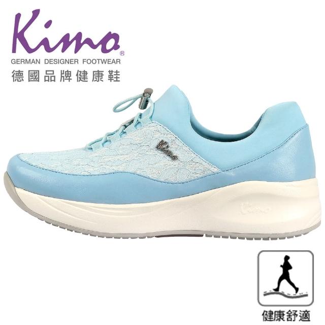 【Kimo】專利足弓支撐-蕾絲舒適健康鞋 女鞋(天空藍 KBBSF160096A)