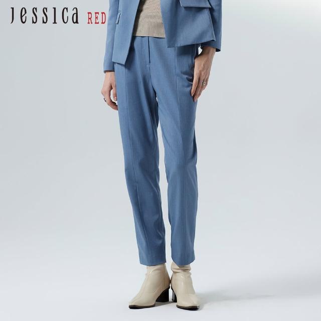 【Jessica Red】簡約利落百搭顯瘦小腳西裝褲824426