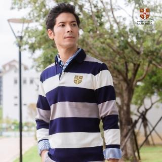 【劍橋大學】MIT台灣製 條紋POLO衫(儂特服飾)