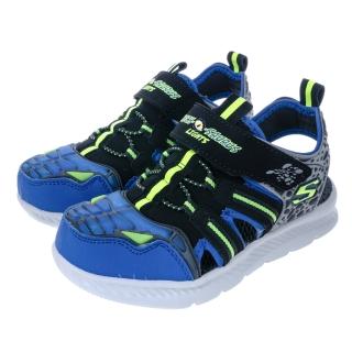 【SKECHERS】男童鞋系列 涼鞋 拖鞋 C-FLEX SANDAL 2.0(400114LBBLM)