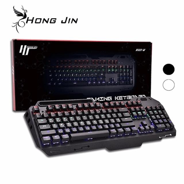 【HONGJIN】鐵甲武士全機械式電競鍵盤(HJ221-M)